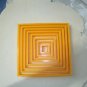 SQUARE SHAPE FRAME BOX SET OF 8 COOKIE CUTTERS FONDANT BAKING TOOL USA PR757