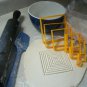 SQUARE SHAPE FRAME BOX SET OF 8 COOKIE CUTTERS FONDANT BAKING TOOL USA PR757