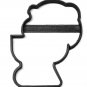 Charcoal Grill With Face Outline Bbq Barbeque Picnic Cookie Cutter USA PR3127