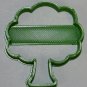 TREE PLANT TRUNK LEAVES NATURAL NATURE FOREST OAK APPLE COOKIE CUTTER TOOL PR765