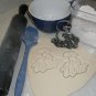 NUMBER THREE 3 WITH WORD LETTERED BIRTHDAY ANNIVERSARY COOKIE CUTTER USA PR2404