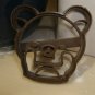 BEAR FACE CUTE ANIME TEDDY PEEK-A-BOO STUFFED ANIMAL COOKIE CUTTER FONDANT PR777
