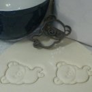 BEAR LAYING DOWN KAWAII CUTE ANIME TEDDY STUFFED ANIMAL COOKIE CUTTER TOOL PR778