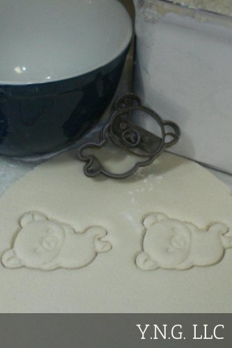 BEAR LAYING DOWN KAWAII CUTE ANIME TEDDY STUFFED ANIMAL COOKIE CUTTER TOOL PR778