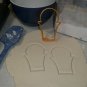 BASKETBALL NET HOOP RIM SHOOTING BALL JUMP SHOT DRIBBLE COOKIE CUTTER USA PR2416