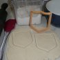 SHIELD OUTLINE BADGE PLAQUE 3 THREE POINT PERSONAL COOKIE CUTTER USA PR2423