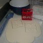 THING 1 AND THING 2 DR SEUSS CAT IN THE HAT CHILDRENS COOKIE CUTTER USA PR2431