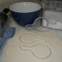 HAND HELD MIRROR BATHROOM ESSENTIAL GIRL LADY BEAUTY COOKIE CUTTER USA PR2437