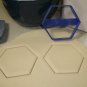 HEXAGON 6 SIDED SHAPE GEOMETRY SPECIAL OCCASION COOKIE CUTTER FONDANT PR798