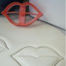 LIPS KISS MOUTH WEDDING ANNIVERSARY BRIDAL ROMANCE COOKIE CUTTER USA PR815