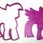 Twilight Sparkle My Little Pony 2 piece Stamp Cookie Cutter USA PR2307
