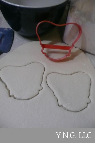 WINIFRED FACE RED HAIR OUTLINE HOCUS POCUS HALLOWEEN COOKIE CUTTER USA PR3060