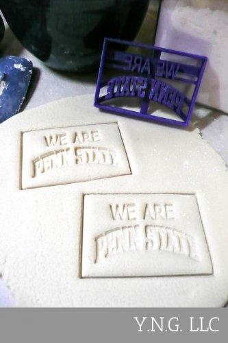 We Are Penn State Words School Pride University Sports Cookie Cutter USA PR3268