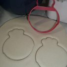 MRS CLAUS FACE OUTLINE SANTA WIFE NORTH POLE CHRISTMAS COOKIE CUTTER USA PR3266