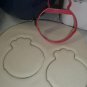 MRS CLAUS FACE OUTLINE SANTA WIFE NORTH POLE CHRISTMAS COOKIE CUTTER USA PR3266