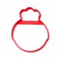 MRS CLAUS FACE OUTLINE SANTA WIFE NORTH POLE CHRISTMAS COOKIE CUTTER USA PR3266