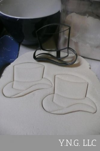 GATSBY THEME MENS TOP HAT 1920S ROARING TWENTIES COOKIE CUTTER USA PR3260