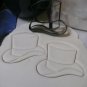 GATSBY THEME MENS TOP HAT 1920S ROARING TWENTIES COOKIE CUTTER USA PR3260