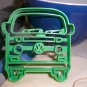 Vintage 1970s Groovy Bus Hippy Van Front End View Cookie Cutter USA PR3252