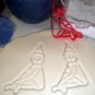 GIRL ELF SITTING DOLL MISCHIEVOUS CHRISTMAS TRADITION COOKIE CUTTER USA PR3275