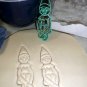 BOY ELF SITTING DOLL MISCHIEVOUS CHRISTMAS TRADITION COOKIE CUTTER USA PR3276