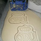 Old Dominion University ODU Letters with Crown Sports Cookie Cutter USA PR3279