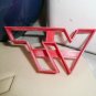 Virginia Tech University VT Letters Sports Athletics Cookie Cutter USA PR3283