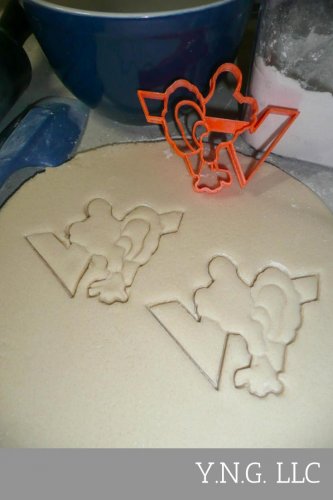 Virginia Tech University VT Hokies Athletics Cookie Cutter USA PR3284