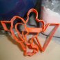 Virginia Tech University VT Hokies Athletics Cookie Cutter USA PR3284