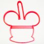 Mickey Mouse Head Caramel Candy Apple Snack Food Cookie Cutter USA PR3304