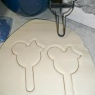 Mickey Mouse Head Ice Cream Bar With Bite Outline Cookie Cutter USA PR3307