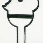 Mickey Mouse Head Ice Cream Bar With Bite Outline Cookie Cutter USA PR3307