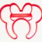 Minnie Mouse Ears Headband With Bow Cartoon Character Cookie Cutter USA PR3309