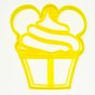 Mickey Mouse Ears Cupcake Cake Dessert Snack Food Cookie Cutter USA PR3311