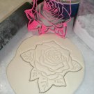 Rose Flower 7.5 Inch Pie Top Topper Design Or Large Cookie Cutter USA PR3314
