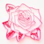 Rose Flower 7.5 Inch Pie Top Topper Design Or Large Cookie Cutter USA PR3314