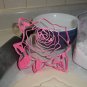 Rose Flower 7.5 Inch Pie Top Topper Design Or Large Cookie Cutter USA PR3314