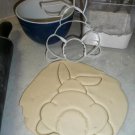 Bunny Rabbit Butt Tail Easter Animal 7.5 Inch Pie Top Topper Cutter USA PR3315