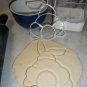 Bunny Rabbit Butt Tail Easter Animal 7.5 Inch Pie Top Topper Cutter USA PR3315