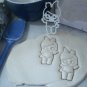 HOPS WHITE BUNNY EARS SURPRISE DOLL SERIES CHILDREN TOY COOKIE CUTTER USA PR2512