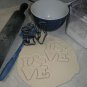 Minnie Mouse Head Love Word Letters Valentine Wedding Cookie Cutter USA PR3327