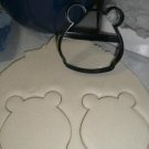 Bear Face Head Outline Cartoon Style Plush Teddy Animal Cookie Cutter USA PR3360