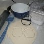 Bear Face Head Outline Cartoon Style Plush Teddy Animal Cookie Cutter USA PR3360