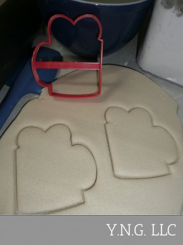 Valnetines Day Mug Cup Outline Heart Sweetheart Love Cookie Cutter USA PR3364