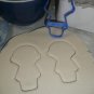 BOY BODY WITH ROUND HEAD OUTLINE VINTAGE KIDS TOY COOKIE CUTTER USA PR3070