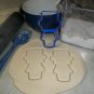 Boy Body With Square Head Hat Outline Vintage Kids Toy Cookie Cutter USA PR3075