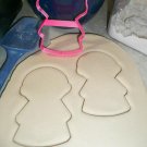 Girl Body With Round Head Outline Vintage Kids Toy Cookie Cutter USA PR3076