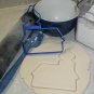 House Outline With Onion Dome Steeple Roof 6 Inch Size Cookie Cutter USA PR3082