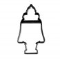 MOUSE KING OUTLINE NUTCRACKER SUITE CHRISTMAS STORY COOKIE CUTTER USA PR3087