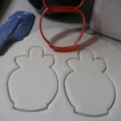 CARAMEL APPLE FALL FOOD HALLOWEEN TREAT OUTLINE COOKIE CUTTER USA PR3095